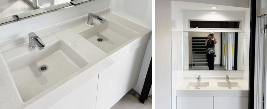 水回り全体の写真