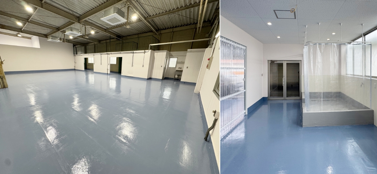 静岡県D会社様の倉庫のリフォームをしたPC用写真