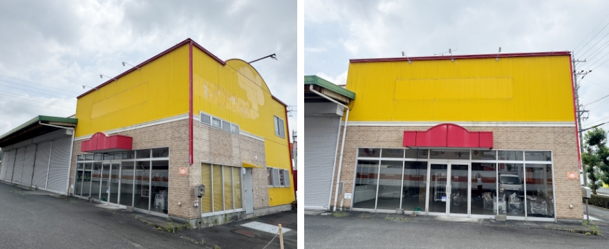 施工前の外観ビフォー写真