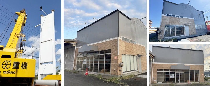 外壁塗装の作業の写真