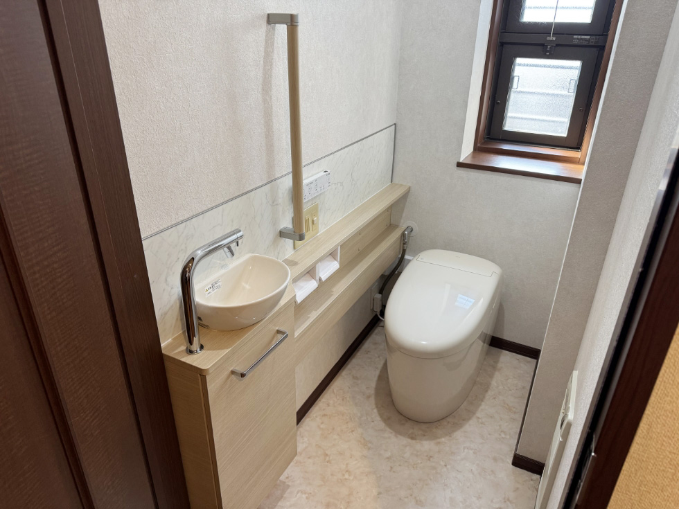 トイレリフォームの施工事例画像